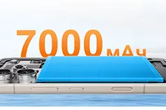 Аккумулятор 7000 мАч, зарядка 80 Вт HONOR SuperCharge